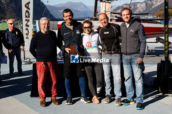 03/11/2024 - Torben Grael- with her team, “Coppa dei Bravi” – Trofeo Kong, match-race regatta for charity held in the Gulf of Lecco (LC), Italy, 01.11.2024. Photo by Marius Bunduc/LiveMedia - COPPA DEI BRAVI - VELA - ALTRO