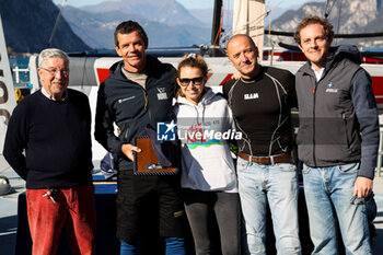 03/11/2024 - Torben Grael- with her team, “Coppa dei Bravi” – Trofeo Kong, match-race regatta for charity held in the Gulf of Lecco (LC), Italy, 01.11.2024. Photo by Marius Bunduc/LiveMedia - COPPA DEI BRAVI - VELA - ALTRO