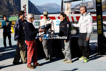 03/11/2024 - Maria Vittoria Marchesini member of Team Prada Pirelli di Luna Rossa- with her team, “Coppa dei Bravi” – Trofeo Kong, match-race regatta for charity held in the Gulf of Lecco (LC), Italy, 01.11.2024. Photo by Marius Bunduc/LiveMedia - COPPA DEI BRAVI - VELA - ALTRO