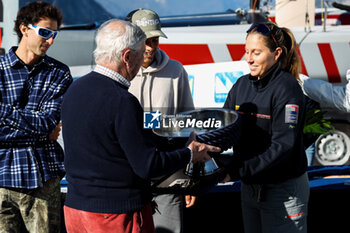 03/11/2024 - Maria Vittoria Marchesini member of Team Prada Pirelli di Luna Rossa- with her team, “Coppa dei Bravi” – Trofeo Kong, match-race regatta for charity held in the Gulf of Lecco (LC), Italy, 01.11.2024. Photo by Marius Bunduc/LiveMedia - COPPA DEI BRAVI - VELA - ALTRO