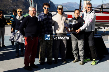 03/11/2024 - Maria Vittoria Marchesini member of Team Prada Pirelli di Luna Rossa- with her team, “Coppa dei Bravi” – Trofeo Kong, match-race regatta for charity held in the Gulf of Lecco (LC), Italy, 01.11.2024. Photo by Marius Bunduc/LiveMedia - COPPA DEI BRAVI - VELA - ALTRO