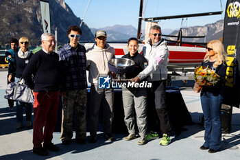 03/11/2024 - Maria Vittoria Marchesini member of Team Prada Pirelli di Luna Rossa- with her team, “Coppa dei Bravi” – Trofeo Kong, match-race regatta for charity held in the Gulf of Lecco (LC), Italy, 01.11.2024. Photo by Marius Bunduc/LiveMedia - COPPA DEI BRAVI - VELA - ALTRO