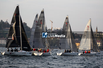 09/11/2024 - H22, sailing regatta moments .Sailing , 50 ° Campionato Invernale Interlaghi , Gulf of Lecco (LC), Italy, 09.11.2024. Photo by Marius Bunduc/LiveMedia - CAMPIONATO INVERNALE INTERLAGHI - VELA - ALTRO