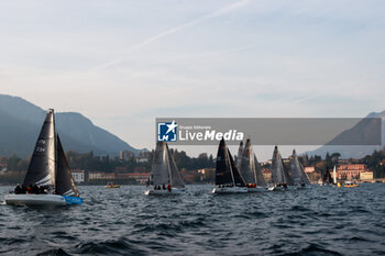 09/11/2024 - H22, sailing regatta moments .Sailing , 50 ° Campionato Invernale Interlaghi , Gulf of Lecco (LC), Italy, 09.11.2024. Photo by Marius Bunduc/LiveMedia - CAMPIONATO INVERNALE INTERLAGHI - VELA - ALTRO