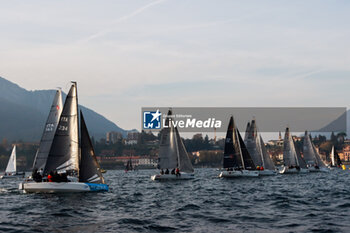 09/11/2024 - H22 ,sailing regatta moments .Sailing , 50 ° Campionato Invernale Interlaghi , Gulf of Lecco (LC), Italy, 09.11.2024. Photo by Marius Bunduc/LiveMedia - CAMPIONATO INVERNALE INTERLAGHI - VELA - ALTRO