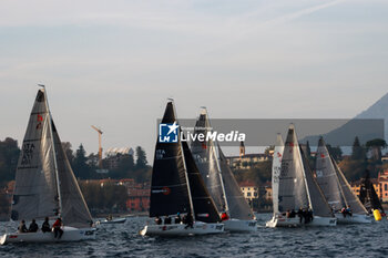 09/11/2024 - H22 ,sailing regatta moments .Sailing , 50 ° Campionato Invernale Interlaghi , Gulf of Lecco (LC), Italy, 09.11.2024. Photo by Marius Bunduc/LiveMedia - CAMPIONATO INVERNALE INTERLAGHI - VELA - ALTRO