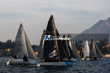 09/11/2024 - H22 ,sailing regatta moments .Sailing , 50 ° Campionato Invernale Interlaghi , Gulf of Lecco (LC), Italy, 09.11.2024. Photo by Marius Bunduc/LiveMedia - CAMPIONATO INVERNALE INTERLAGHI - VELA - ALTRO