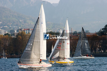 09/11/2024 - Fun, sailing regatta moments .Sailing , 50 ° Campionato Invernale Interlaghi , Gulf of Lecco (LC), Italy, 09.11.2024. Photo by Marius Bunduc/LiveMedia - CAMPIONATO INVERNALE INTERLAGHI - VELA - ALTRO