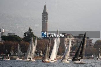 09/11/2024 - sailing regatta moments .Sailing , 50 ° Campionato Invernale Interlaghi , Gulf of Lecco (LC), Italy, 09.11.2024. Photo by Marius Bunduc/LiveMedia - CAMPIONATO INVERNALE INTERLAGHI - VELA - ALTRO