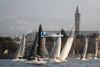 09/11/2024 - sailing regatta moments .Sailing , 50 ° Campionato Invernale Interlaghi , Gulf of Lecco (LC), Italy, 09.11.2024. Photo by Marius Bunduc/LiveMedia - CAMPIONATO INVERNALE INTERLAGHI - VELA - ALTRO