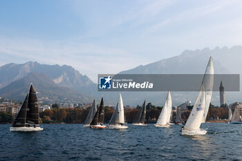 09/11/2024 - sailing regatta moments .Sailing , 50 ° Campionato Invernale Interlaghi , Gulf of Lecco (LC), Italy, 09.11.2024. Photo by Marius Bunduc/LiveMedia - CAMPIONATO INVERNALE INTERLAGHI - VELA - ALTRO