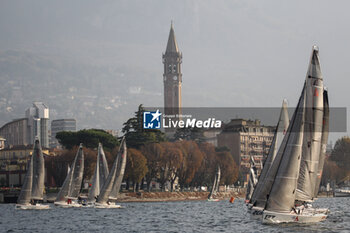 09/11/2024 - H22 ,sailing regatta moments .Sailing , 50 ° Campionato Invernale Interlaghi , Gulf of Lecco (LC), Italy, 09.11.2024. Photo by Marius Bunduc/LiveMedia - CAMPIONATO INVERNALE INTERLAGHI - VELA - ALTRO