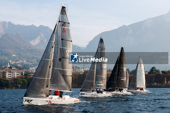 09/11/2024 - H22 ,sailing regatta moments .Sailing , 50 ° Campionato Invernale Interlaghi , Gulf of Lecco (LC), Italy, 09.11.2024. Photo by Marius Bunduc/LiveMedia - CAMPIONATO INVERNALE INTERLAGHI - VELA - ALTRO