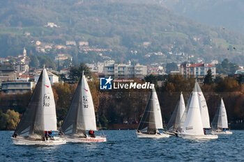 09/11/2024 - Meteor sailing regatta moments .Sailing , 50 ° Campionato Invernale Interlaghi , Gulf of Lecco (LC), Italy, 09.11.2024. Photo by Marius Bunduc/LiveMedia - CAMPIONATO INVERNALE INTERLAGHI - VELA - ALTRO