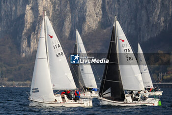 09/11/2024 - Meteor, sailing regatta moments .Sailing , 50 ° Campionato Invernale Interlaghi , Gulf of Lecco (LC), Italy, 09.11.2024. Photo by Marius Bunduc/LiveMedia - CAMPIONATO INVERNALE INTERLAGHI - VELA - ALTRO