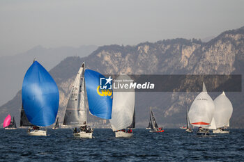 09/11/2024 - sailing regatta moments .Sailing , 50 ° Campionato Invernale Interlaghi , Gulf of Lecco (LC), Italy, 09.11.2024. Photo by Marius Bunduc/LiveMedia - CAMPIONATO INVERNALE INTERLAGHI - VELA - ALTRO