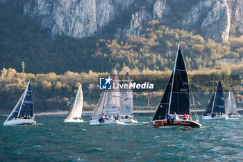 10/11/2024 - sailing regatta moments .Sailing , 50 ° Campionato Invernale Interlaghi , Gulf of Lecco (LC), Italy, 10.11.2024. Photo by Marius Bunduc/LiveMedia - CAMPIONATO INVERNALE INTERLAGHI - VELA - ALTRO