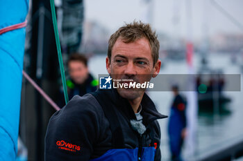 10/11/2024 - RUYANT Thomas (fra), Vulnerable prior to the start of the 2024-2025 Vendée Globe, 10th edition of the solo non-stop round the world yacht race, on November 9, 2024 in Les Sables-d'Olonne, France - SAILING - VENDEE GLOBE 2024 - START - VELA - ALTRO