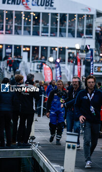 10/11/2024 - RUYANT Thomas (fra), Vulnerable prior to the start of the 2024-2025 Vendée Globe, 10th edition of the solo non-stop round the world yacht race, on November 9, 2024 in Les Sables-d'Olonne, France - SAILING - VENDEE GLOBE 2024 - START - VELA - ALTRO