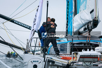 10/11/2024 - RUYANT Thomas (fra), Vulnerable prior to the start of the 2024-2025 Vendée Globe, 10th edition of the solo non-stop round the world yacht race, on November 9, 2024 in Les Sables-d'Olonne, France - SAILING - VENDEE GLOBE 2024 - START - VELA - ALTRO