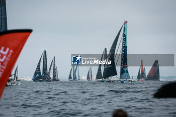 10/11/2024 - MEILHAT Paul (fra), Biotherm prior to the start of the 2024-2025 Vendée Globe, 10th edition of the solo non-stop round the world yacht race, on November 9, 2024 in Les Sables-d'Olonne, France - SAILING - VENDEE GLOBE 2024 - START - VELA - ALTRO