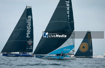 10/11/2024 - RUYANT Thomas (fra), Vulnerable prior to the start of the 2024-2025 Vendée Globe, 10th edition of the solo non-stop round the world yacht race, on November 9, 2024 in Les Sables-d'Olonne, France - SAILING - VENDEE GLOBE 2024 - START - VELA - ALTRO