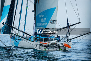 10/11/2024 - RUYANT Thomas (fra), Vulnerable prior to the start of the 2024-2025 Vendée Globe, 10th edition of the solo non-stop round the world yacht race, on November 9, 2024 in Les Sables-d'Olonne, France - SAILING - VENDEE GLOBE 2024 - START - VELA - ALTRO