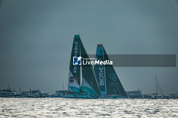 10/11/2024 - RUYANT Thomas (fra), Vulnerable prior to the start of the 2024-2025 Vendée Globe, 10th edition of the solo non-stop round the world yacht race, on November 9, 2024 in Les Sables-d'Olonne, France - SAILING - VENDEE GLOBE 2024 - START - VELA - ALTRO