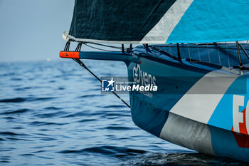 10/11/2024 - RUYANT Thomas (fra), Vulnerable prior to the start of the 2024-2025 Vendée Globe, 10th edition of the solo non-stop round the world yacht race, on November 9, 2024 in Les Sables-d'Olonne, France - SAILING - VENDEE GLOBE 2024 - START - VELA - ALTRO