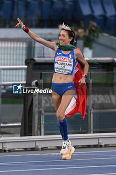 2024-06-07 - Antonella Palmisano during European Athletics Championships 2024 at Olympic Stadium, on June 7, 2024 in Rome, Italy. - EUROPEAN ATHLETICS CHAMPIONSHIPS - INTERNATIONALS - ATHLETICS