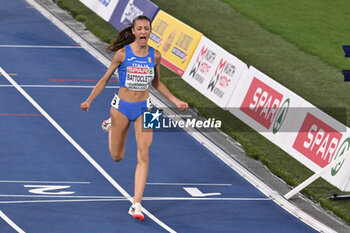 2024-06-07 - Nadia Battocletti during 5000m Women Final European Athletics Championships 2024 at Olympic Stadium, on June 7, 2024 in Rome, Italy. - EUROPEAN ATHLETICS CHAMPIONSHIPS - INTERNATIONALS - ATHLETICS