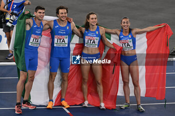 2024-06-07 - Italy during 4 x 400m Relay Mixed European Athletics Championships 2024 at Olympic Stadium, on June 7, 2024 in Rome, Italy. - EUROPEAN ATHLETICS CHAMPIONSHIPS - INTERNATIONALS - ATHLETICS