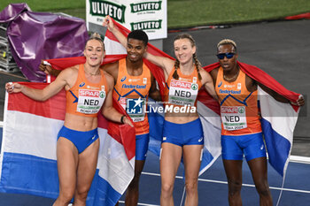 2024-06-07 - Netherlands during European Athletics Championships 2024 at Olympic Stadium, on June 7, 2024 in Rome, Italy. - EUROPEAN ATHLETICS CHAMPIONSHIPS - INTERNATIONALS - ATHLETICS