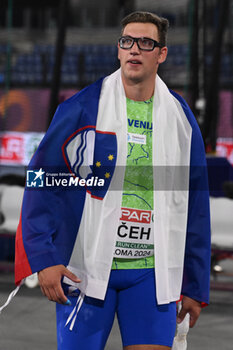 2024-06-07 - Kristjan Ceh during Discus Throw Men Final European Athletics Championships 2024 at Olympic Stadium, on June 7, 2024 in Rome, Italy. - EUROPEAN ATHLETICS CHAMPIONSHIPS - INTERNATIONALS - ATHLETICS