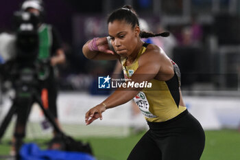 2024-06-07 - Yemisi Ogunleye during Shot Put Women Final European Athletics Championships 2024 at Olympic Stadium, on June 7, 2024 in Rome, Italy. - EUROPEAN ATHLETICS CHAMPIONSHIPS - INTERNATIONALS - ATHLETICS