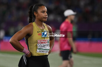 2024-06-07 - Yemisi Ogunleye during Shot Put Women Final European Athletics Championships 2024 at Olympic Stadium, on June 7, 2024 in Rome, Italy. - EUROPEAN ATHLETICS CHAMPIONSHIPS - INTERNATIONALS - ATHLETICS