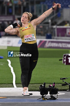 2024-06-07 - Alina Kenzel during Shot Put Women Final European Athletics Championships 2024 at Olympic Stadium, on June 7, 2024 in Rome, Italy. - EUROPEAN ATHLETICS CHAMPIONSHIPS - INTERNATIONALS - ATHLETICS