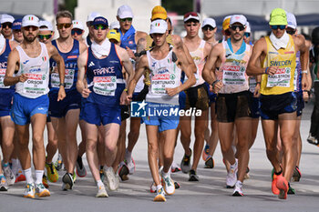 2024-06-08 - Francesco FORTUNATO during European Athletics Championships 2024 at Olympic Stadium, on June 8, 2024 in Rome, Italy. - EUROPEAN ATHLETICS CHAMPIONSHIPS - INTERNATIONALS - ATHLETICS