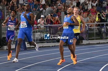 2024-06-08 - Marcell JACOBS during European Athletics Championships 2024 at Olympic Stadium, on June 8, 2024 in Rome, Italy. - EUROPEAN ATHLETICS CHAMPIONSHIPS - INTERNATIONALS - ATHLETICS