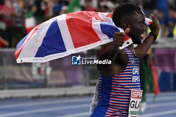 2024-06-08 - Romell GLAVE Bronze Medal 100m Men during European Athletics Championships 2024 at Olympic Stadium, on June 8, 2024 in Rome, Italy. - EUROPEAN ATHLETICS CHAMPIONSHIPS - INTERNATIONALS - ATHLETICS