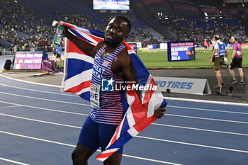 2024-06-08 - Romell GLAVE Bronze Medal 100m Men during European Athletics Championships 2024 at Olympic Stadium, on June 8, 2024 in Rome, Italy. - EUROPEAN ATHLETICS CHAMPIONSHIPS - INTERNATIONALS - ATHLETICS