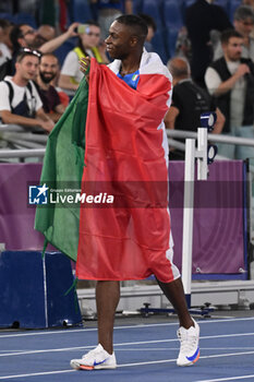 2024-06-08 - Chituru ALI Silver Medal 100m Men during European Athletics Championships 2024 at Olympic Stadium, on June 8, 2024 in Rome, Italy. - EUROPEAN ATHLETICS CHAMPIONSHIPS - INTERNATIONALS - ATHLETICS