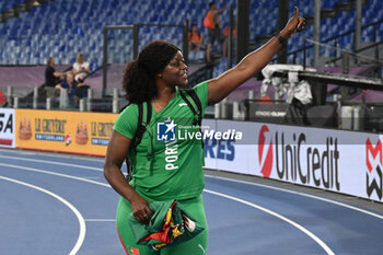 2024-06-08 - Liliana CA Bronze Medal Discus Throw Women during European Athletics Championships 2024 at Olympic Stadium, on June 8, 2024 in Rome, Italy. - EUROPEAN ATHLETICS CHAMPIONSHIPS - INTERNATIONALS - ATHLETICS