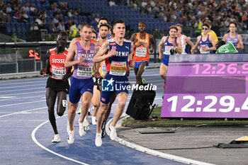 2024-06-08 - Jakob INGEBRIGTSEN Gold Medal 5000m Men during European Athletics Championships 2024 at Olympic Stadium, on June 8, 2024 in Rome, Italy. - EUROPEAN ATHLETICS CHAMPIONSHIPS - INTERNATIONALS - ATHLETICS