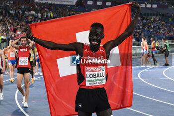 2024-06-08 - Dominic Lokinyomo LOBALU Bronze Medal 5000m Men during European Athletics Championships 2024 at Olympic Stadium, on June 8, 2024 in Rome, Italy. - EUROPEAN ATHLETICS CHAMPIONSHIPS - INTERNATIONALS - ATHLETICS