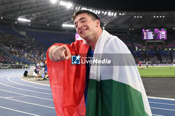 2024-06-08 - Leonardo FABBRI Gold Medal Shot Put Men during European Athletics Championships 2024 at Olympic Stadium, on June 8, 2024 in Rome, Italy. - EUROPEAN ATHLETICS CHAMPIONSHIPS - INTERNATIONALS - ATHLETICS