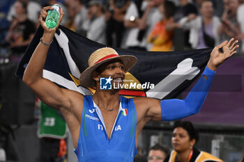 2024-06-08 - Lorenzo Ndele SIMONELLI Gold Medal 110m Hurdles Men during European Athletics Championships 2024 at Olympic Stadium, on June 8, 2024 in Rome, Italy. - EUROPEAN ATHLETICS CHAMPIONSHIPS - INTERNATIONALS - ATHLETICS