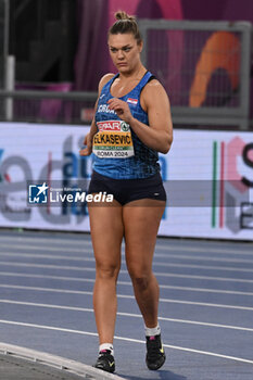 2024-06-08 - Sandra ELKASEVIĆ Gold Medal Discus Throw Women during European Athletics Championships 2024 at Olympic Stadium, on June 8, 2024 in Rome, Italy. - EUROPEAN ATHLETICS CHAMPIONSHIPS - INTERNATIONALS - ATHLETICS