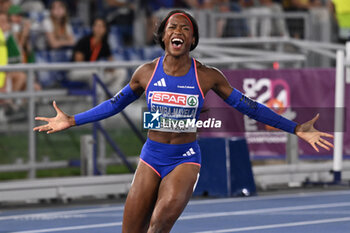 2024-06-08 - Cyrena SAMBA-MAYELA during European Athletics Championships 2024 at Olympic Stadium, on June 8, 2024 in Rome, Italy. - EUROPEAN ATHLETICS CHAMPIONSHIPS - INTERNATIONALS - ATHLETICS