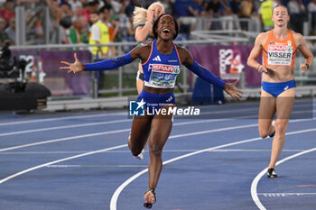 2024-06-08 - Cyrena SAMBA-MAYELA during European Athletics Championships 2024 at Olympic Stadium, on June 8, 2024 in Rome, Italy. - EUROPEAN ATHLETICS CHAMPIONSHIPS - INTERNATIONALS - ATHLETICS